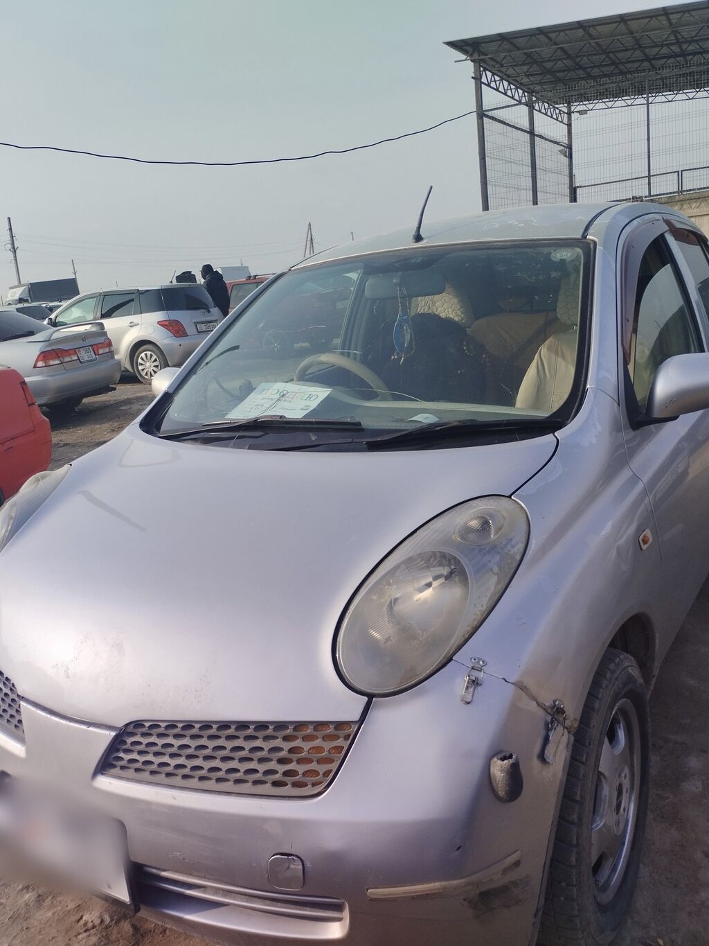 Nissan March (K12), правый руль, хэтчбек, автомат 


-