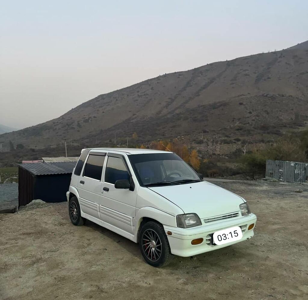 Компактный пятидверный хэтчбек белого цвета. Основные особенности