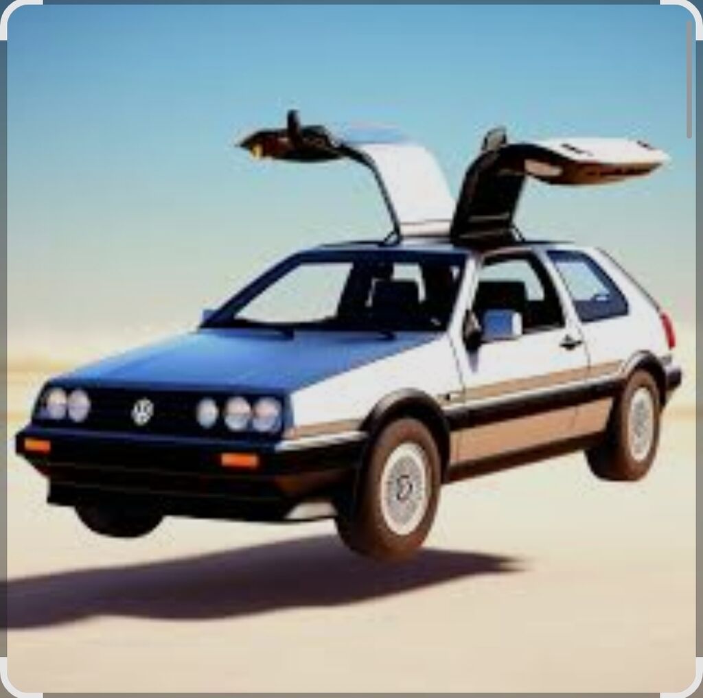 Летающий гольф сваген 67