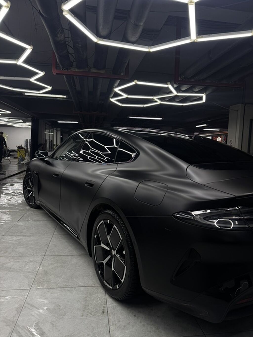 Xiaomi SU7 Founder Edition | 2024 | Полная бронеплёнка | Чёрный