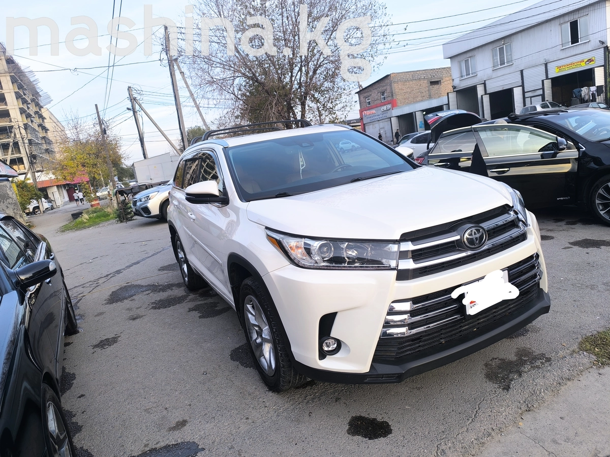 Toyota Highlander III (U50) Рестайлинг 2019