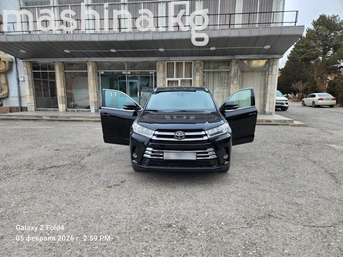 Toyota Highlander III (U50) Рестайлинг 2019