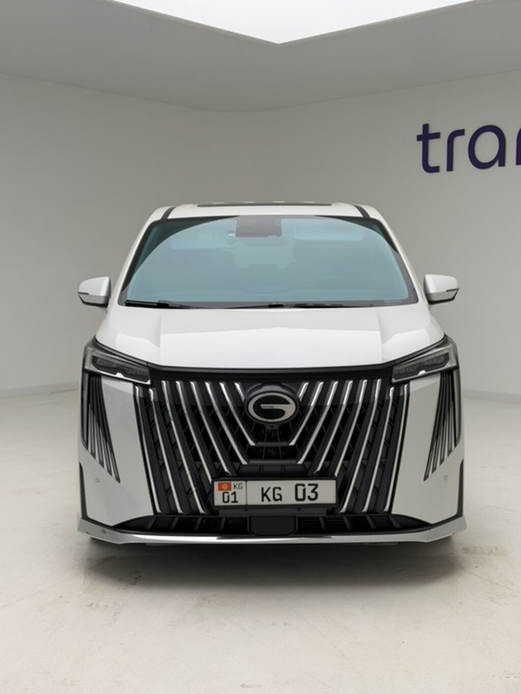 GAC Trumpchi M8 (новое поколение), белый перламутр с контрастной