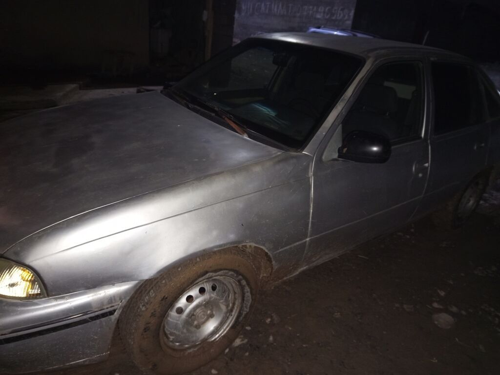 Серебристый пятидверный хэтчбек. Кузов